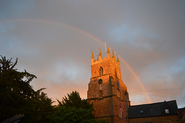 Storm clouds at Deddington Festival