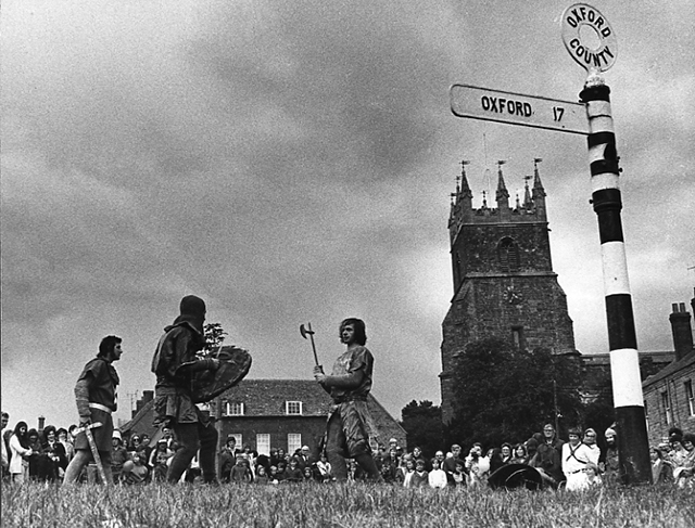 Warriors from Deddington Castle?