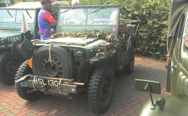 Wartime jeep