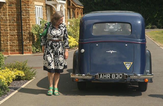 Vauxhall 14 Staff car