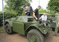 The Daimler Ferret armoured car, post-war, 1952 onwards