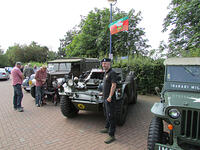 Lots of interest in the old vehicles